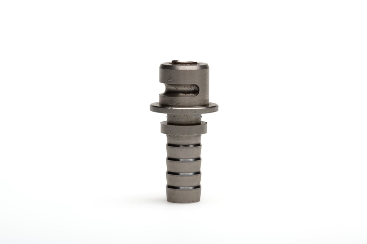 Króciec hydrauliczny z kołnierzem Fi7,6 widok 2